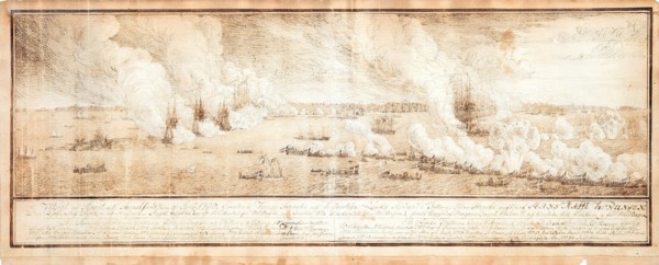 Second Russo-Swedish Battle of Svensksund on 10 July 1790, 1790.