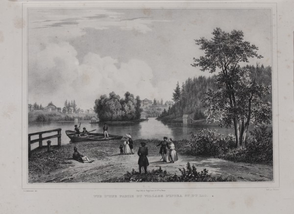 Izhora near Saint Petersburg, 1833.