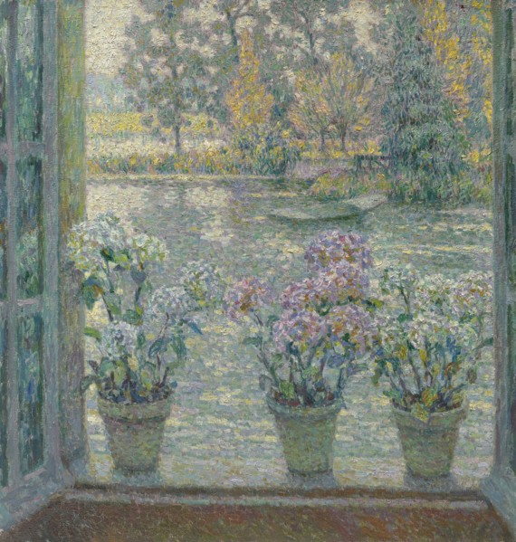 Les Hortensias, 1918.