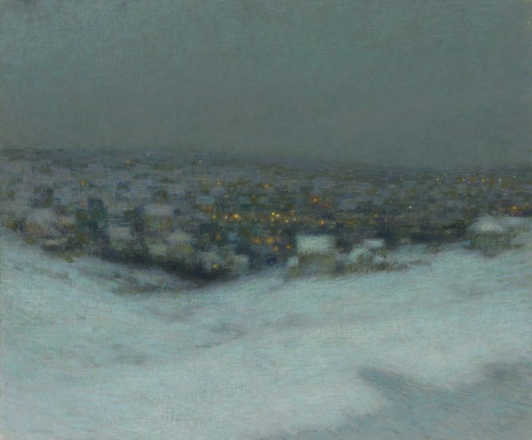 Snow on a Moonlit Night, 1903.