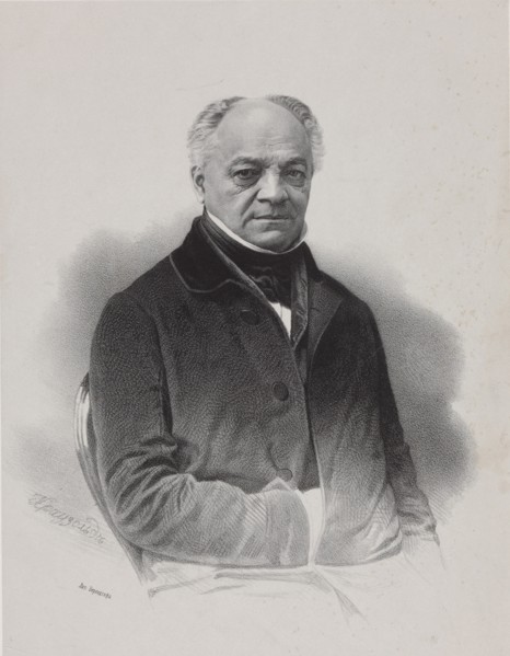 Portrait of the composer Alexey Nikolayevich Verstovsky (1799-1862), 1850s.