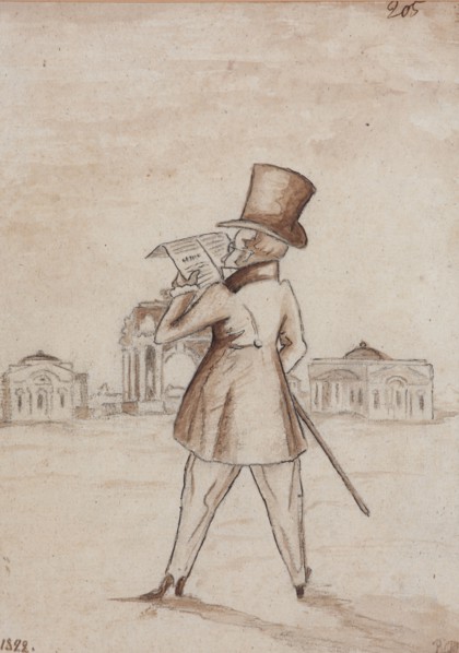 Mikhail Zagoskin (1789-1852), 1830s.