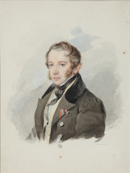 Portrait of Count Matvey Yuryevich Vilyegorsky (1794-1866), c. 1830.