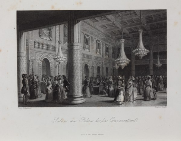 The Casino at the Kurhaus in Baden-Baden, 1840s.