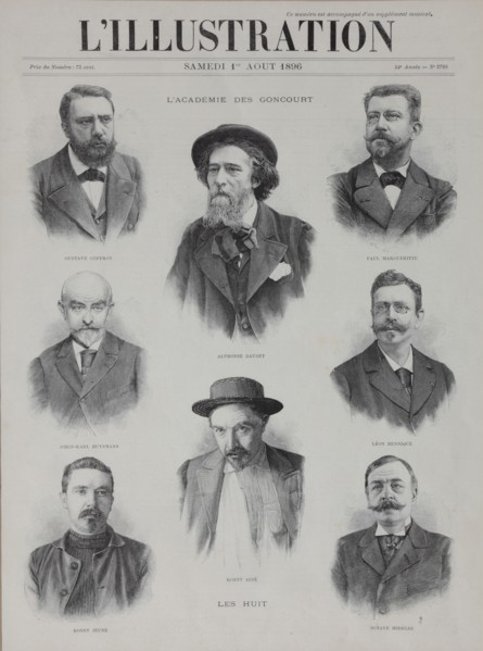 The Goncourt Academy, 1896.