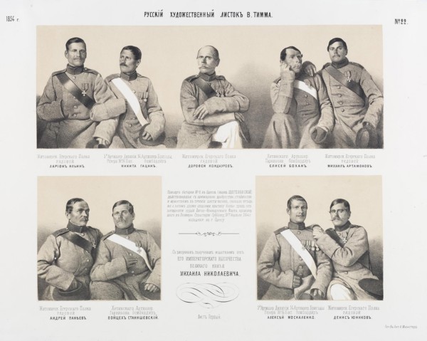 The Servants of Russian Battery in Sevastopol.