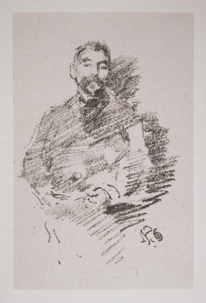 Portrait of Stéphane Mallarmé (1842-1898).
