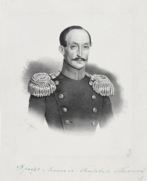 Portrait of Count Alexander Petrovich Tolstoy (1801-1873).