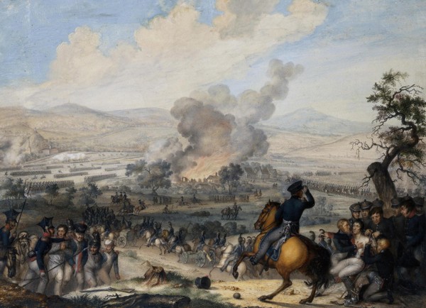 The Battle of Kulm on 30 August 1813.