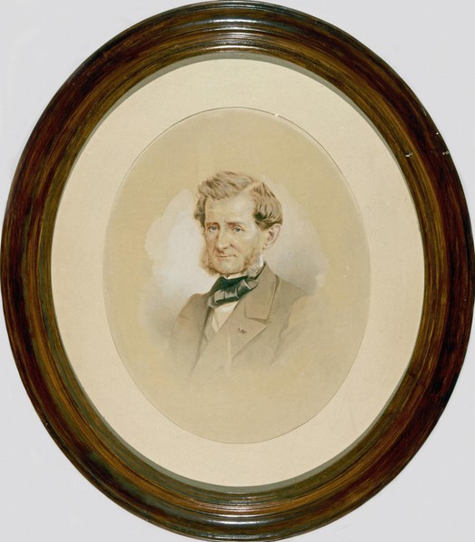 Portrait of the architect Andrei Ivanovich Stakenschneider (1802-1865).
