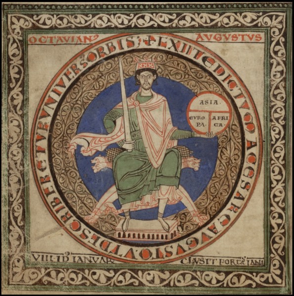 Miniature from the Manuscript Liber Floridus.