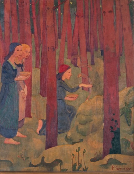 The enchantment or The sacred grove. (L'Incantation ou Le Bois Sacré).