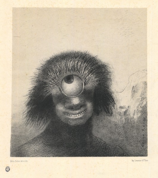 The Misshapen Polyp Floated on the Shores, a Sort of Smiling and Hideous Cyclops. From the series Le