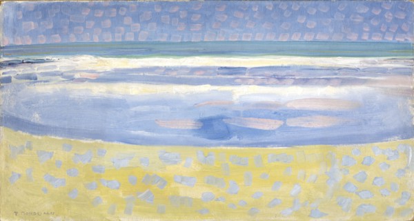 Sea after sunset.