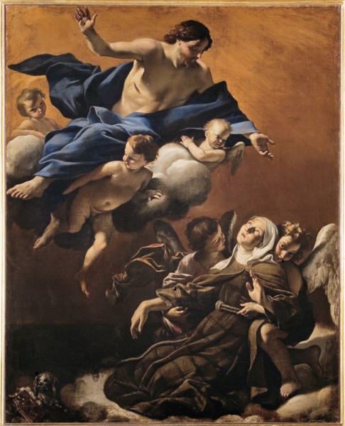Ecstasy of Saint Margaret of Cortona.