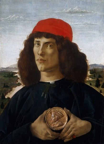 Portrait of a Man with a Medal of Cosimo the Elder.