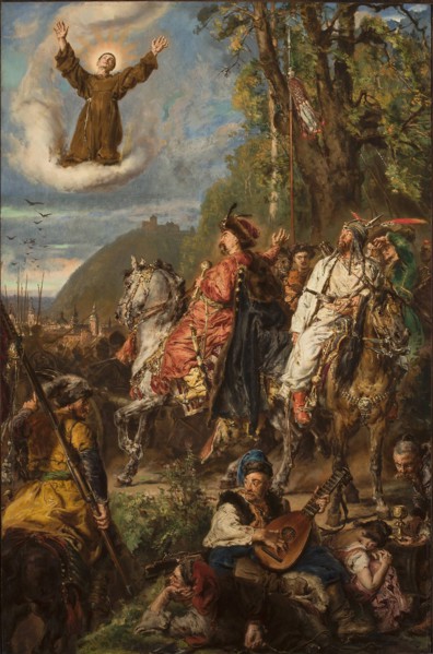 Bohdan Khmelnytsky with Tuhay Bey at Lviv.