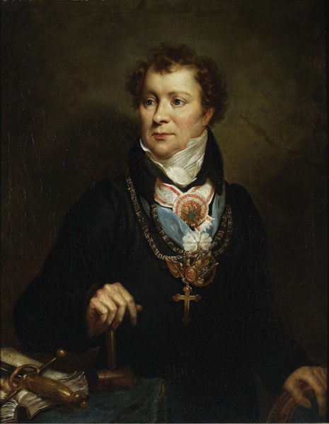 Portrait of Ludwik Osinski (1775-1838).