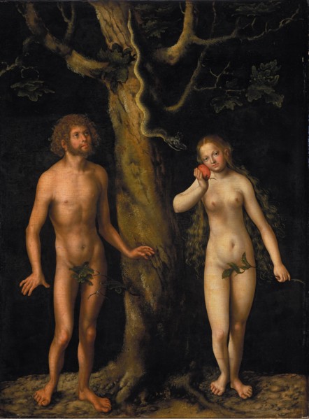 Adam and Eve.