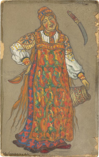 Costume design for the theatre play Peer Gynt by H. Ibsen.