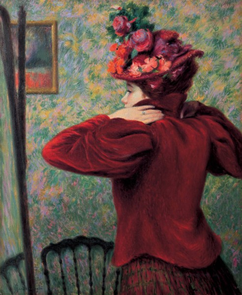 The red jacket.