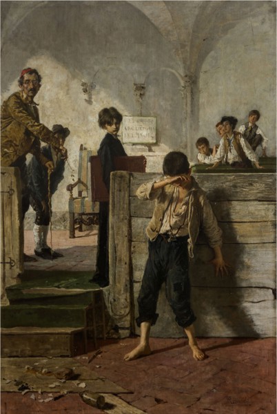 The schoolmaster.