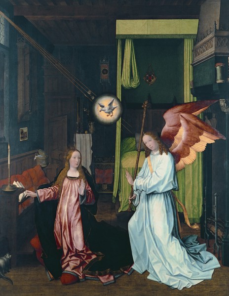 The Annunciation.
