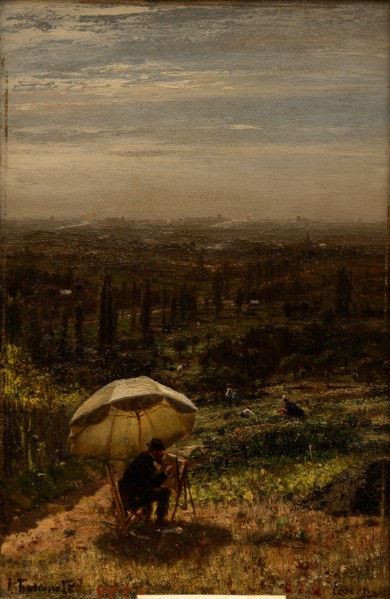 Écouen. Self-portrait.