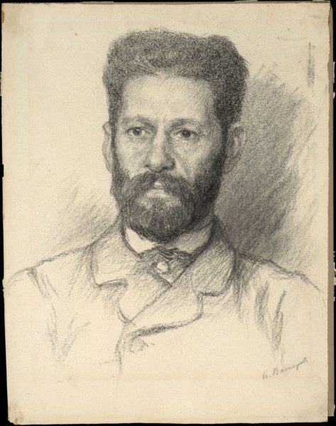 Portrait of the sculptor Mark Matveyevich Antokolsky (1843-1902).