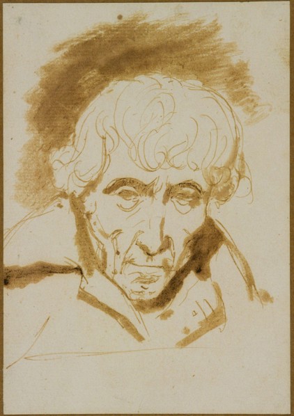 Portrait of the composer Luigi Cherubini (1760-1842).