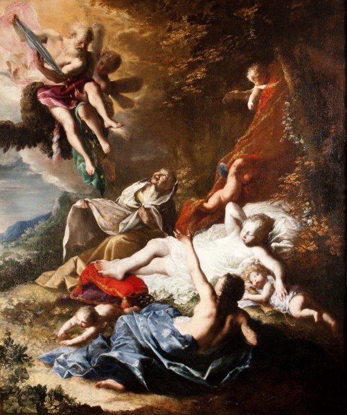 Jupiter and Danae.