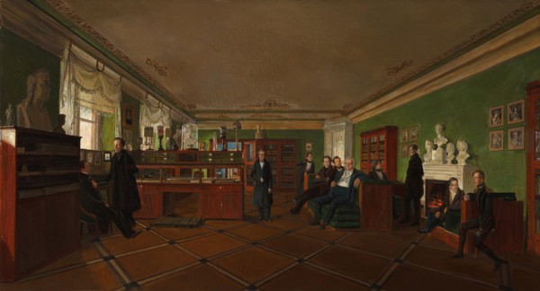 Saturday meeting by Vasily Zhukovsky.
