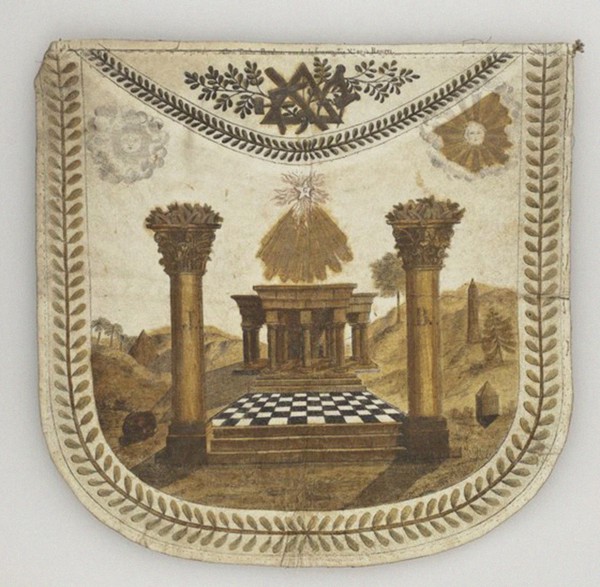 Masonic Master Apron, Russia.