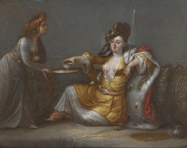 Sultana Taking Coffee.