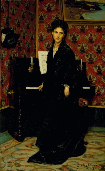 Portrait of Mary Donegani.