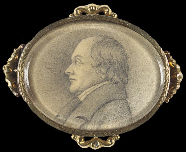 Portrait of Hans Georg Nägeli (1773-1836).