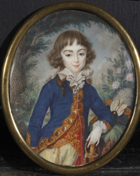 Portrait of Alexander Ivanovich Ribeaupierre (1781-1865) as Child.