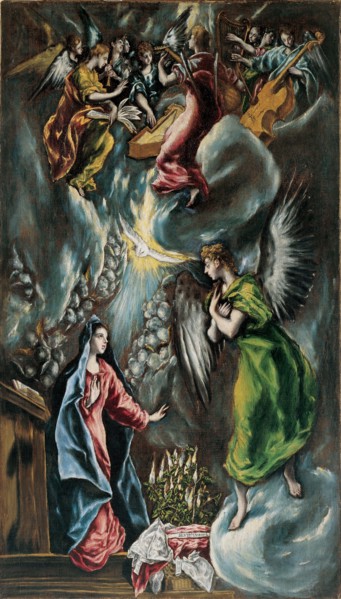 The Annunciation.