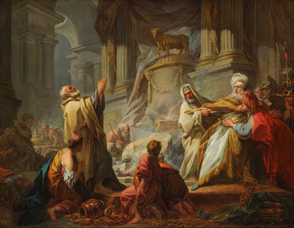Jeroboam Sacrificing to Idols.