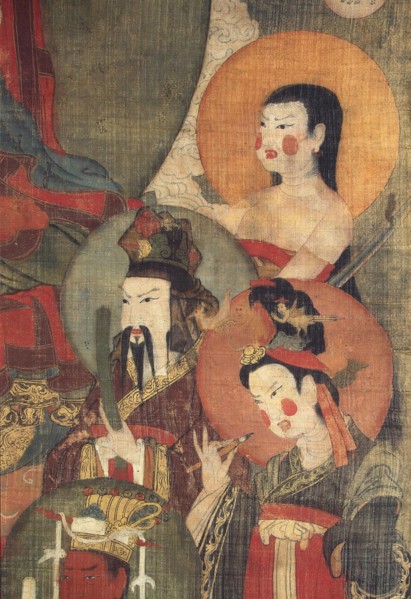 The Tejaprabha Buddha Surrounded with Planet Deities.