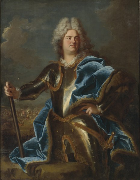 Portrait of Marshal General Claude-Louis-Hector de Villars (1653-1734).