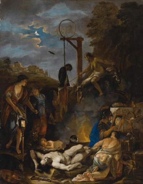 The Witches' Sabbath by Moonlight.