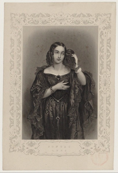 Henriette Sontag in opera Don Giovanni by Wolfgang Amadeus Mozart.