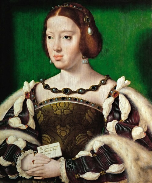 Portrait of Queen Eleanor of Austria (1498-1558).