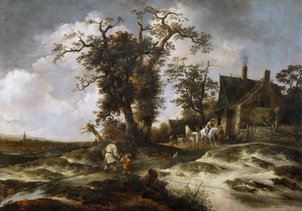 The inn at the edge of the dunes.