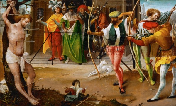 The Martyrdom of Saint Sebastian.