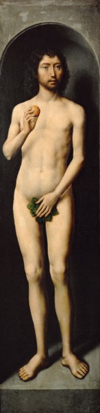 Adam. Side Wing of the Small Triptych of St. John the Baptist.