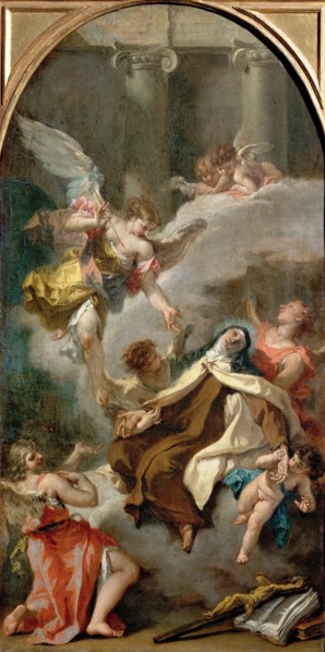 The Vision of Saint Teresa of Ávila.