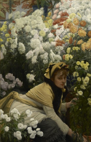 Chrysanthemums, c. 1875.