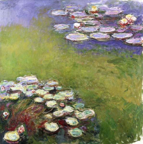 Waterlilies (Nymphéas), 1914-1917.